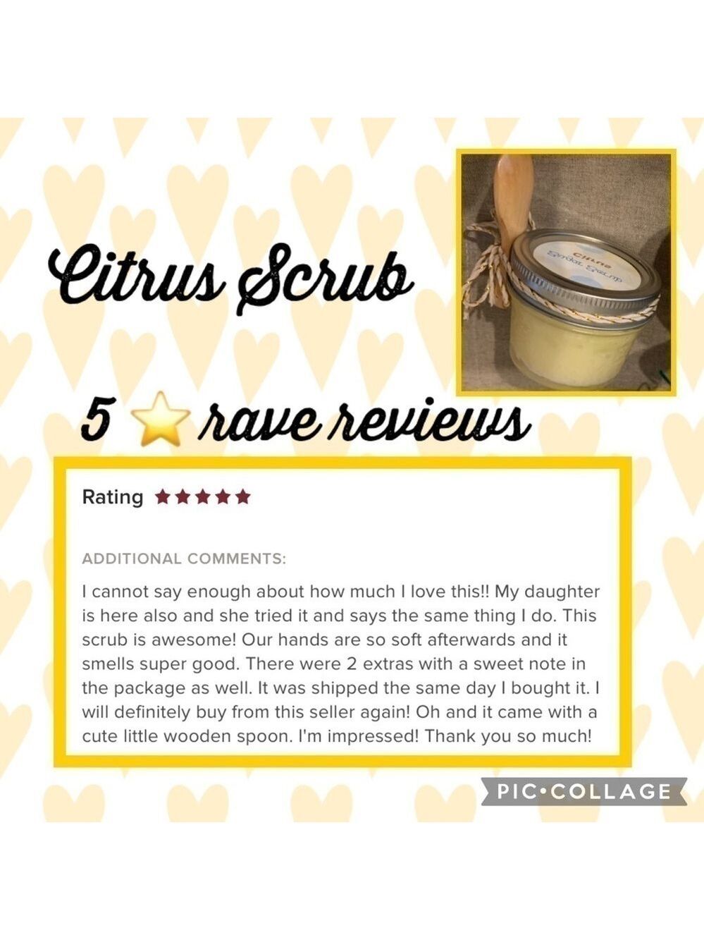 Hand Crafted Spiced Chai Sugar Scrub Large - Picture 7 of 11